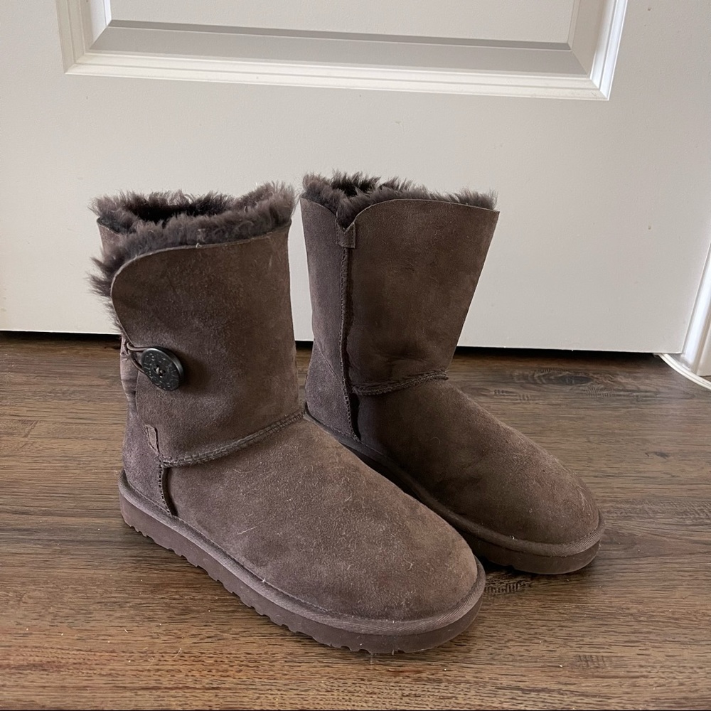 Ugg Chocolate Button Boot - image 1